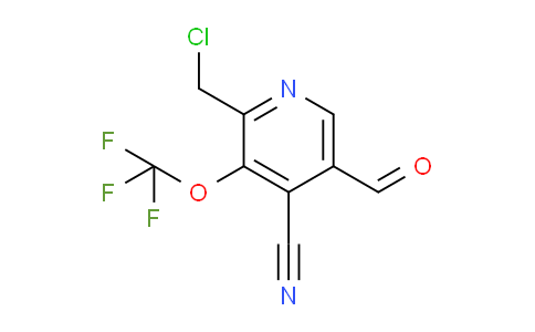 AM167635 | 1804737-59-4 | 2-(Chloromethyl)-4-cyano-3-(trifluoromethoxy)pyridine-5-carboxaldehyde