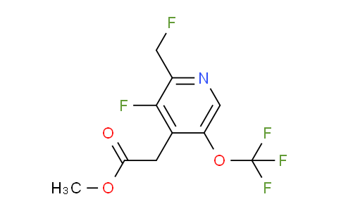 Methyl 3-fluoro-2-(fluoromethyl)-5-(trifluoromethoxy)pyridine-4-acetate