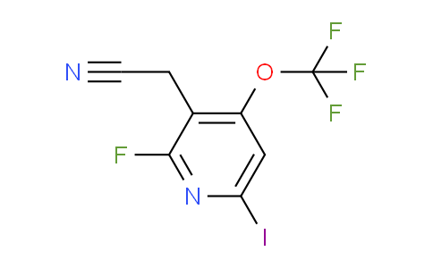 AM167648 | 1803653-68-0 | 2-Fluoro-6-iodo-4-(trifluoromethoxy)pyridine-3-acetonitrile