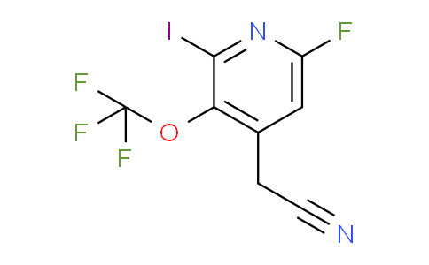 AM167649 | 1804749-38-9 | 6-Fluoro-2-iodo-3-(trifluoromethoxy)pyridine-4-acetonitrile
