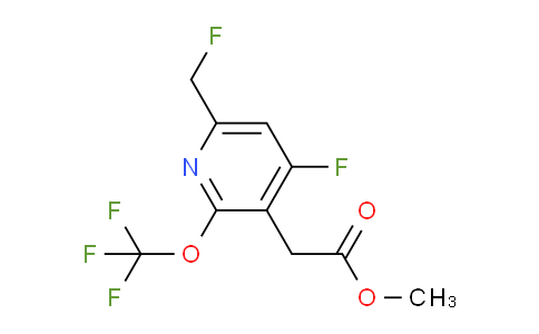 AM167651 | 1804763-61-8 | Methyl 4-fluoro-6-(fluoromethyl)-2-(trifluoromethoxy)pyridine-3-acetate