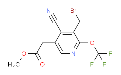 AM167653 | 1806073-28-8 | Methyl 3-(bromomethyl)-4-cyano-2-(trifluoromethoxy)pyridine-5-acetate