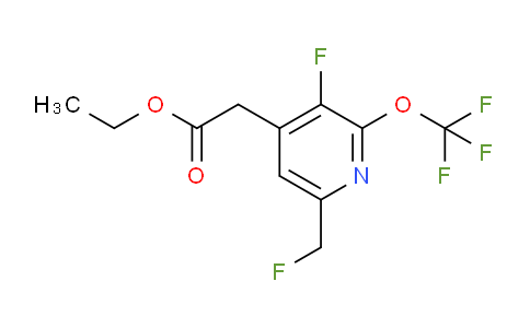 AM167656 | 1804313-05-0 | Ethyl 3-fluoro-6-(fluoromethyl)-2-(trifluoromethoxy)pyridine-4-acetate