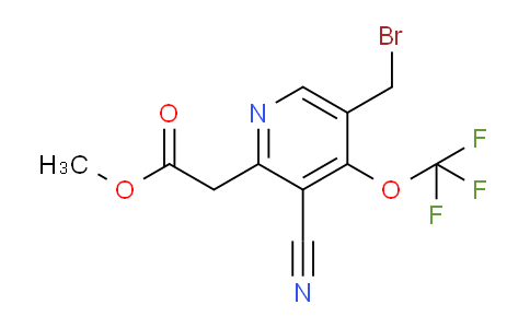 AM167659 | 1804679-65-9 | Methyl 5-(bromomethyl)-3-cyano-4-(trifluoromethoxy)pyridine-2-acetate