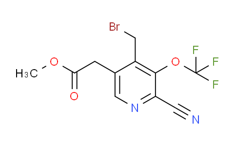 AM167664 | 1804679-70-6 | Methyl 4-(bromomethyl)-2-cyano-3-(trifluoromethoxy)pyridine-5-acetate