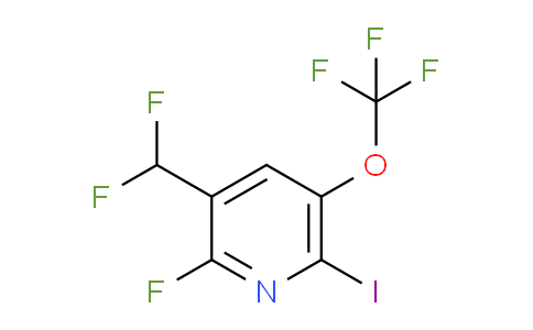 AM167670 | 1805957-16-7 | 3-(Difluoromethyl)-2-fluoro-6-iodo-5-(trifluoromethoxy)pyridine