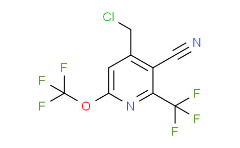 AM167684 | 1806248-19-0 | 4-(Chloromethyl)-3-cyano-6-(trifluoromethoxy)-2-(trifluoromethyl)pyridine