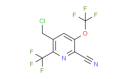 AM167686 | 1804779-09-6 | 5-(Chloromethyl)-2-cyano-3-(trifluoromethoxy)-6-(trifluoromethyl)pyridine