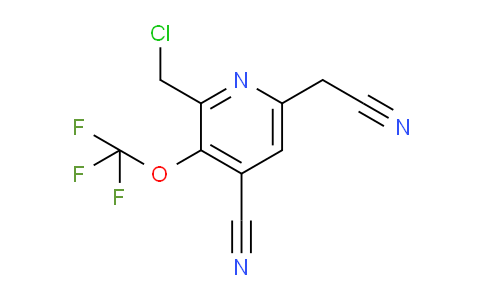 AM167700 | 1806186-67-3 | 2-(Chloromethyl)-4-cyano-3-(trifluoromethoxy)pyridine-6-acetonitrile