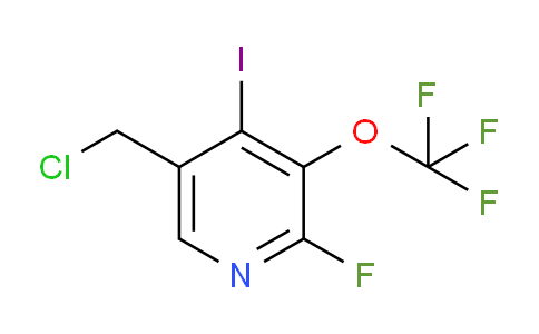 5-(Chloromethyl)-2-fluoro-4-iodo-3-(trifluoromethoxy)pyridine