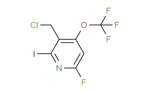 AM167709 | 1804740-91-7 | 3-(Chloromethyl)-6-fluoro-2-iodo-4-(trifluoromethoxy)pyridine