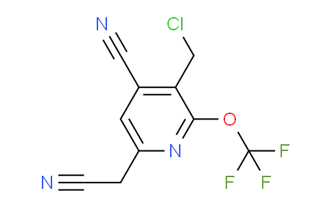 AM167710 | 1803660-59-4 | 3-(Chloromethyl)-4-cyano-2-(trifluoromethoxy)pyridine-6-acetonitrile