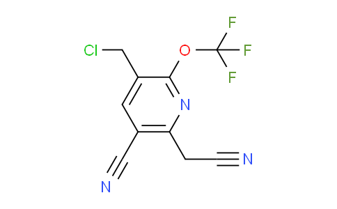 AM167712 | 1803660-64-1 | 3-(Chloromethyl)-5-cyano-2-(trifluoromethoxy)pyridine-6-acetonitrile