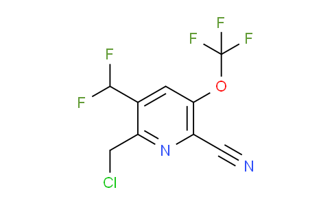 AM167717 | 1804737-14-1 | 2-(Chloromethyl)-6-cyano-3-(difluoromethyl)-5-(trifluoromethoxy)pyridine