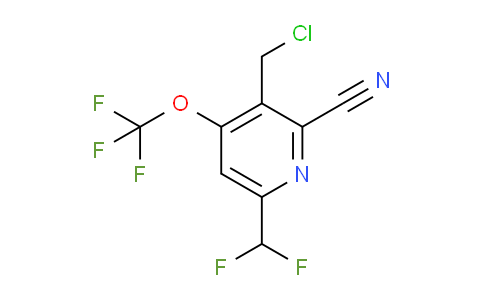 AM167723 | 1804813-14-6 | 3-(Chloromethyl)-2-cyano-6-(difluoromethyl)-4-(trifluoromethoxy)pyridine
