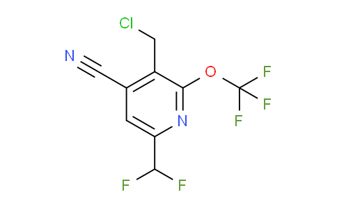 AM167726 | 1804302-43-9 | 3-(Chloromethyl)-4-cyano-6-(difluoromethyl)-2-(trifluoromethoxy)pyridine