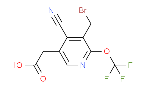 AM167727 | 1804678-89-4 | 3-(Bromomethyl)-4-cyano-2-(trifluoromethoxy)pyridine-5-acetic acid