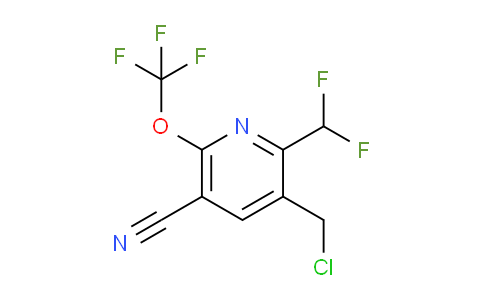 AM167729 | 1803659-53-1 | 3-(Chloromethyl)-5-cyano-2-(difluoromethyl)-6-(trifluoromethoxy)pyridine