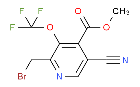 AM167733 | 1806065-45-1 | Methyl 2-(bromomethyl)-5-cyano-3-(trifluoromethoxy)pyridine-4-carboxylate