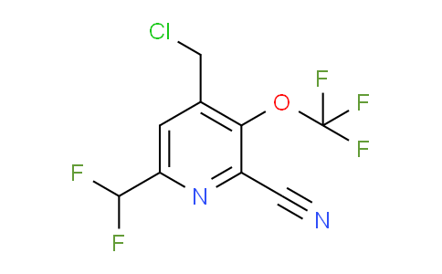 AM167735 | 1803947-68-3 | 4-(Chloromethyl)-2-cyano-6-(difluoromethyl)-3-(trifluoromethoxy)pyridine