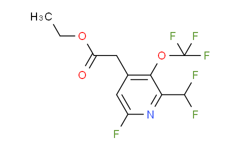 AM167738 | 1804340-85-9 | Ethyl 2-(difluoromethyl)-6-fluoro-3-(trifluoromethoxy)pyridine-4-acetate