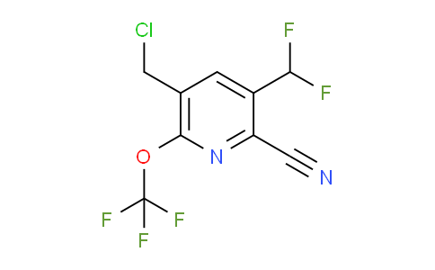 AM167739 | 1804322-90-4 | 5-(Chloromethyl)-2-cyano-3-(difluoromethyl)-6-(trifluoromethoxy)pyridine