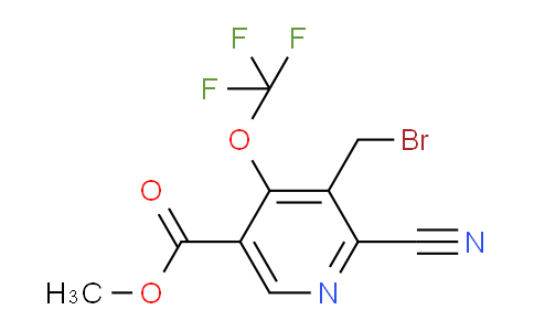 AM167741 | 1806074-65-6 | Methyl 3-(bromomethyl)-2-cyano-4-(trifluoromethoxy)pyridine-5-carboxylate