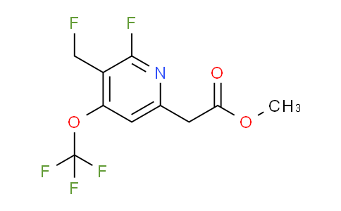 AM167745 | 1806026-74-3 | Methyl 2-fluoro-3-(fluoromethyl)-4-(trifluoromethoxy)pyridine-6-acetate
