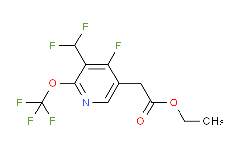 AM167746 | 1804681-90-0 | Ethyl 3-(difluoromethyl)-4-fluoro-2-(trifluoromethoxy)pyridine-5-acetate