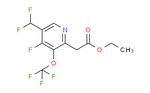 AM167748 | 1804341-30-7 | Ethyl 5-(difluoromethyl)-4-fluoro-3-(trifluoromethoxy)pyridine-2-acetate