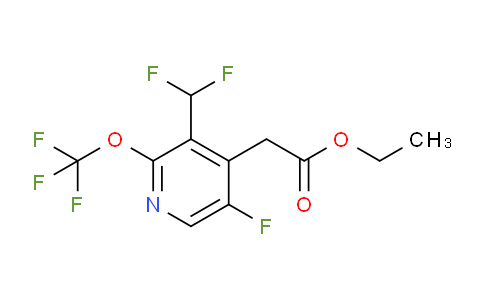 AM167751 | 1804337-93-6 | Ethyl 3-(difluoromethyl)-5-fluoro-2-(trifluoromethoxy)pyridine-4-acetate