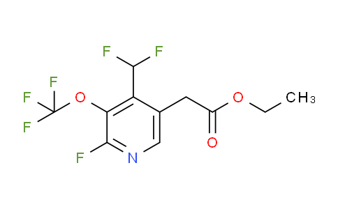AM167757 | 1806735-11-4 | Ethyl 4-(difluoromethyl)-2-fluoro-3-(trifluoromethoxy)pyridine-5-acetate