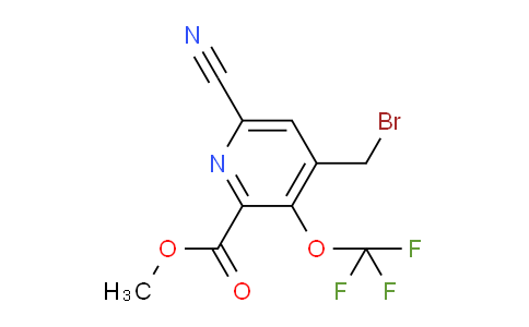 AM167758 | 1804320-57-7 | Methyl 4-(bromomethyl)-6-cyano-3-(trifluoromethoxy)pyridine-2-carboxylate