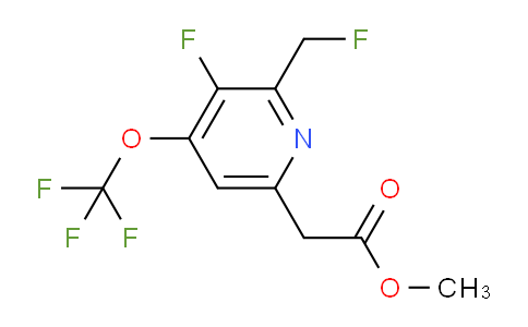 AM167759 | 1804338-81-5 | Methyl 3-fluoro-2-(fluoromethyl)-4-(trifluoromethoxy)pyridine-6-acetate