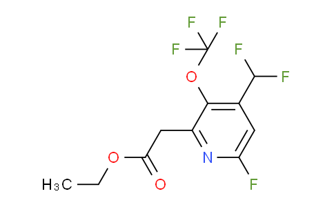 AM167760 | 1806714-22-6 | Ethyl 4-(difluoromethyl)-6-fluoro-3-(trifluoromethoxy)pyridine-2-acetate