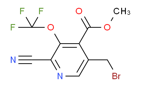 AM167762 | 1804678-08-7 | Methyl 5-(bromomethyl)-2-cyano-3-(trifluoromethoxy)pyridine-4-carboxylate