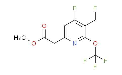 AM167780 | 1804312-61-5 | Methyl 4-fluoro-3-(fluoromethyl)-2-(trifluoromethoxy)pyridine-6-acetate
