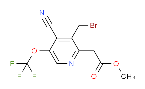 AM167782 | 1804731-27-8 | Methyl 3-(bromomethyl)-4-cyano-5-(trifluoromethoxy)pyridine-2-acetate