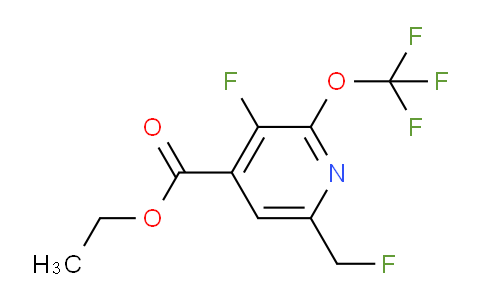 AM167784 | 1806742-15-3 | Ethyl 3-fluoro-6-(fluoromethyl)-2-(trifluoromethoxy)pyridine-4-carboxylate