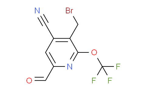 AM167789 | 1804737-16-3 | 3-(Bromomethyl)-4-cyano-2-(trifluoromethoxy)pyridine-6-carboxaldehyde