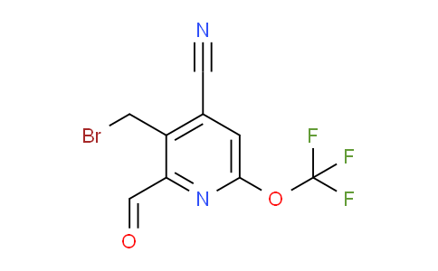 AM167791 | 1804786-44-4 | 3-(Bromomethyl)-4-cyano-6-(trifluoromethoxy)pyridine-2-carboxaldehyde