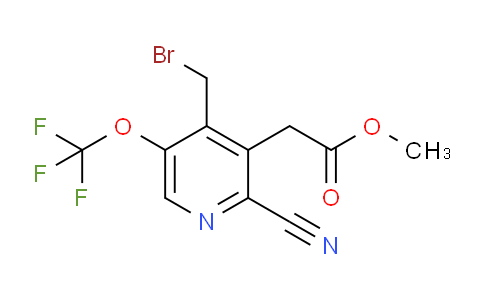 AM167796 | 1804297-53-7 | Methyl 4-(bromomethyl)-2-cyano-5-(trifluoromethoxy)pyridine-3-acetate