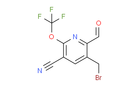AM167798 | 1804737-25-4 | 3-(Bromomethyl)-5-cyano-6-(trifluoromethoxy)pyridine-2-carboxaldehyde