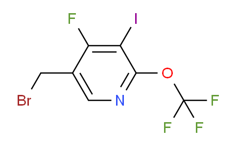 5-(Bromomethyl)-4-fluoro-3-iodo-2-(trifluoromethoxy)pyridine
