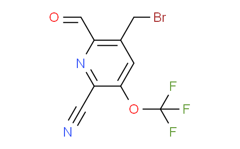 AM167808 | 1804676-75-2 | 5-(Bromomethyl)-2-cyano-3-(trifluoromethoxy)pyridine-6-carboxaldehyde