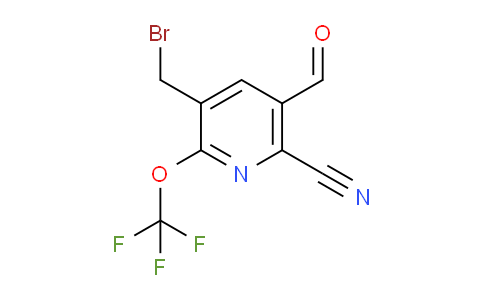 AM167811 | 1803625-77-5 | 3-(Bromomethyl)-6-cyano-2-(trifluoromethoxy)pyridine-5-carboxaldehyde