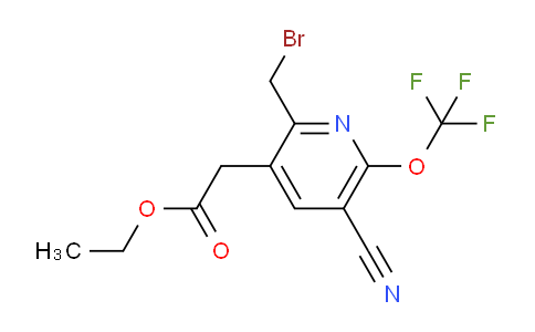 AM167817 | 1804780-30-0 | Ethyl 2-(bromomethyl)-5-cyano-6-(trifluoromethoxy)pyridine-3-acetate