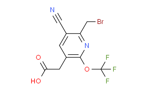 AM167827 | 1803946-31-7 | 2-(Bromomethyl)-3-cyano-6-(trifluoromethoxy)pyridine-5-acetic acid