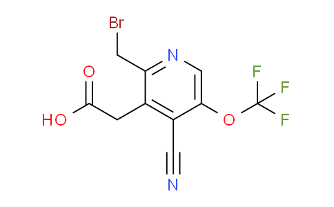AM167831 | 1804321-51-4 | 2-(Bromomethyl)-4-cyano-5-(trifluoromethoxy)pyridine-3-acetic acid