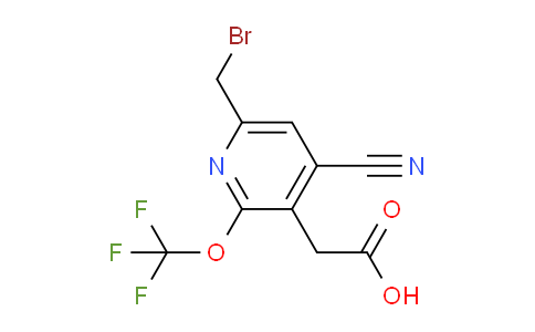 AM167833 | 1806189-94-5 | 6-(Bromomethyl)-4-cyano-2-(trifluoromethoxy)pyridine-3-acetic acid